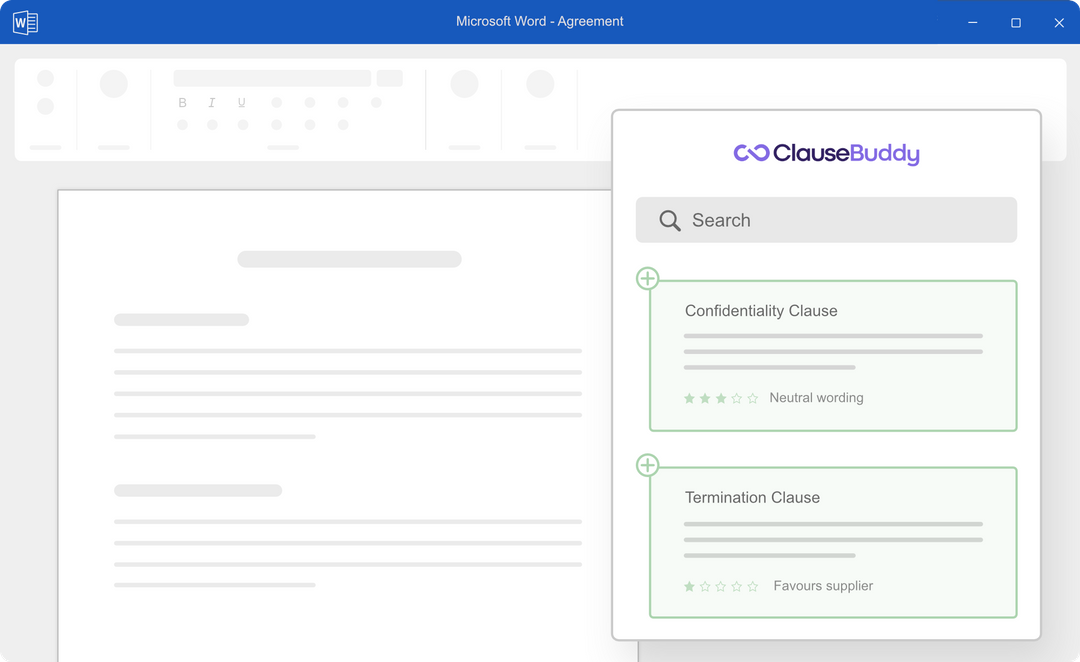 ClauseBuddy Legal Document Automation Software